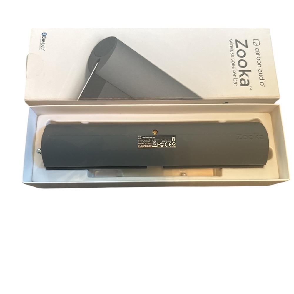 Zooka wireless speaker bar never used with box!